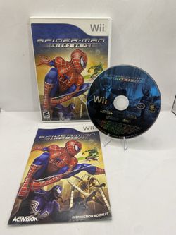 Spider-Man: Friend or Foe Nintendo Wii Game Manual Included Activision 2007 MINT