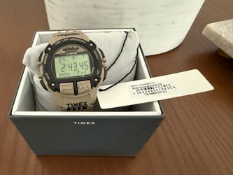 Timex Ironman Flix 100 TW5M63100 Men's Digital Watch Khaki