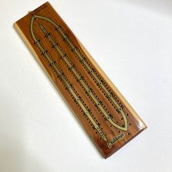Vintage Cribbage Board - Hand Crafted in Lebanon, Missouri