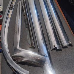 63-64 Impala Convertible Windshield Pillars Moldings Trims 
