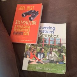 Books For Stats Class At Chico State 