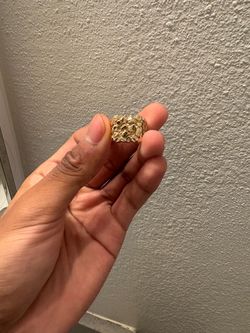 10K Gold Nugget Ring