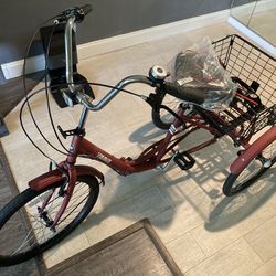 ADULT FOLDING TRICYCLES NEW