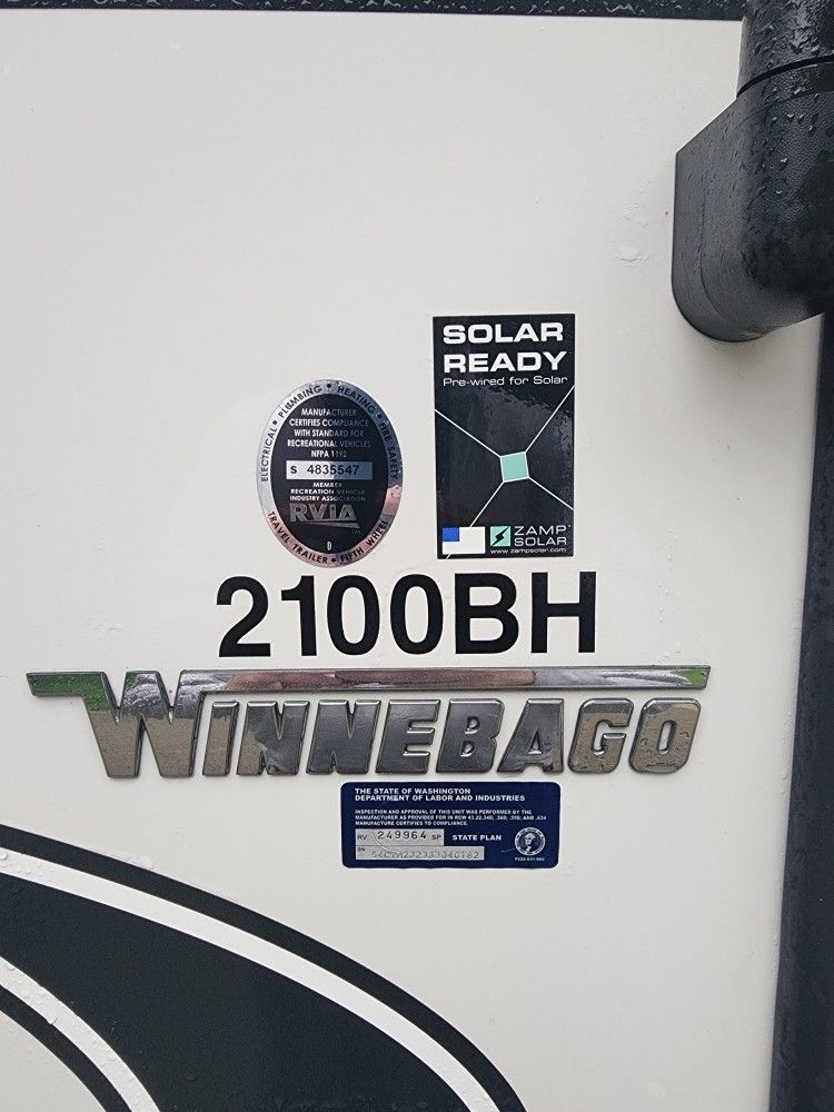 2018 Winnebago Bunkhouse Travel trailer with Slideout. for Sale in Gig Harbor, WA OfferUp