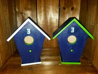 Seahawks Decorative Birdhouse