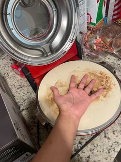 12- inches pizza maker with ceramic stone