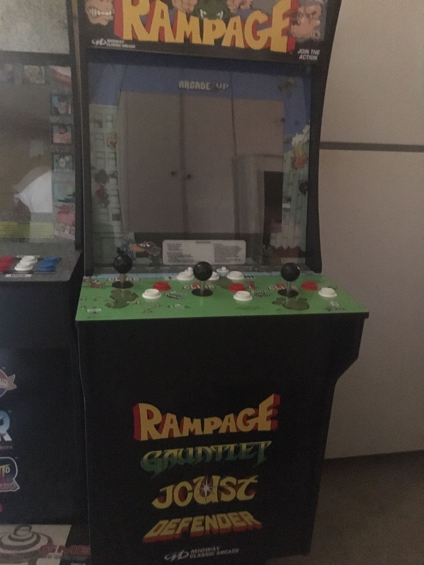 rampage arcade1up for sale