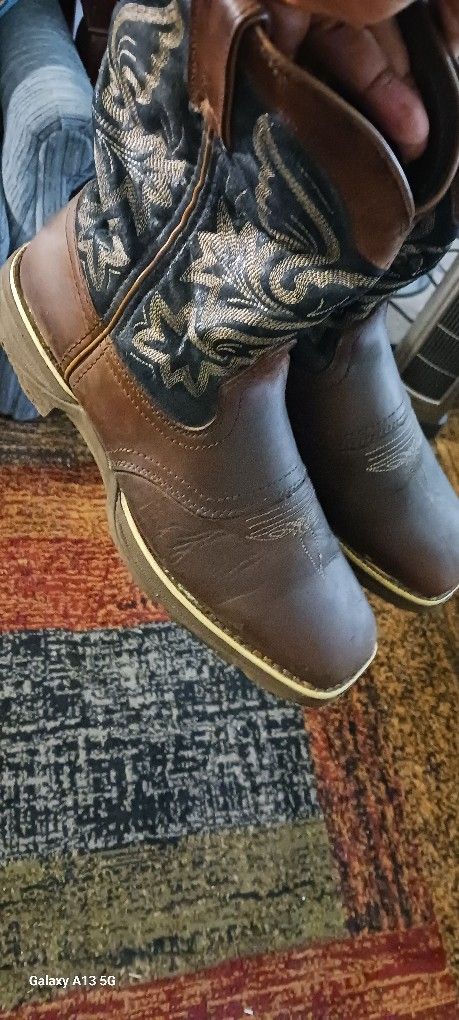 Durango Lightweight Lady Rebel Western Boots Size 10 Women Slip Resistant $45