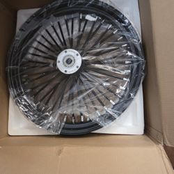 HOPROUSA 21"X 3.25" Front Wheel Black Chrome Harley Davidson 