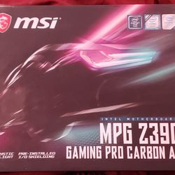 Msi Z390 Gaming Pro Carbon With 9700k Cpu