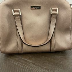 Kate Spade RoseGold Bag + Wallet 