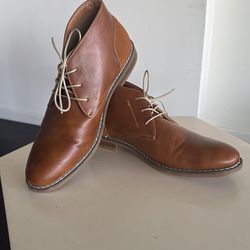 ARIZONA JEAN CO Shoes Chukka Boots Mens Size 10.5 M Ankle Lace Up Block Heels Brown for Sale in Marina Del Rey CA OfferUp