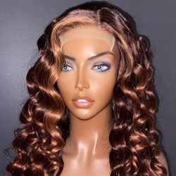 30” Glueless Human Hair Unit