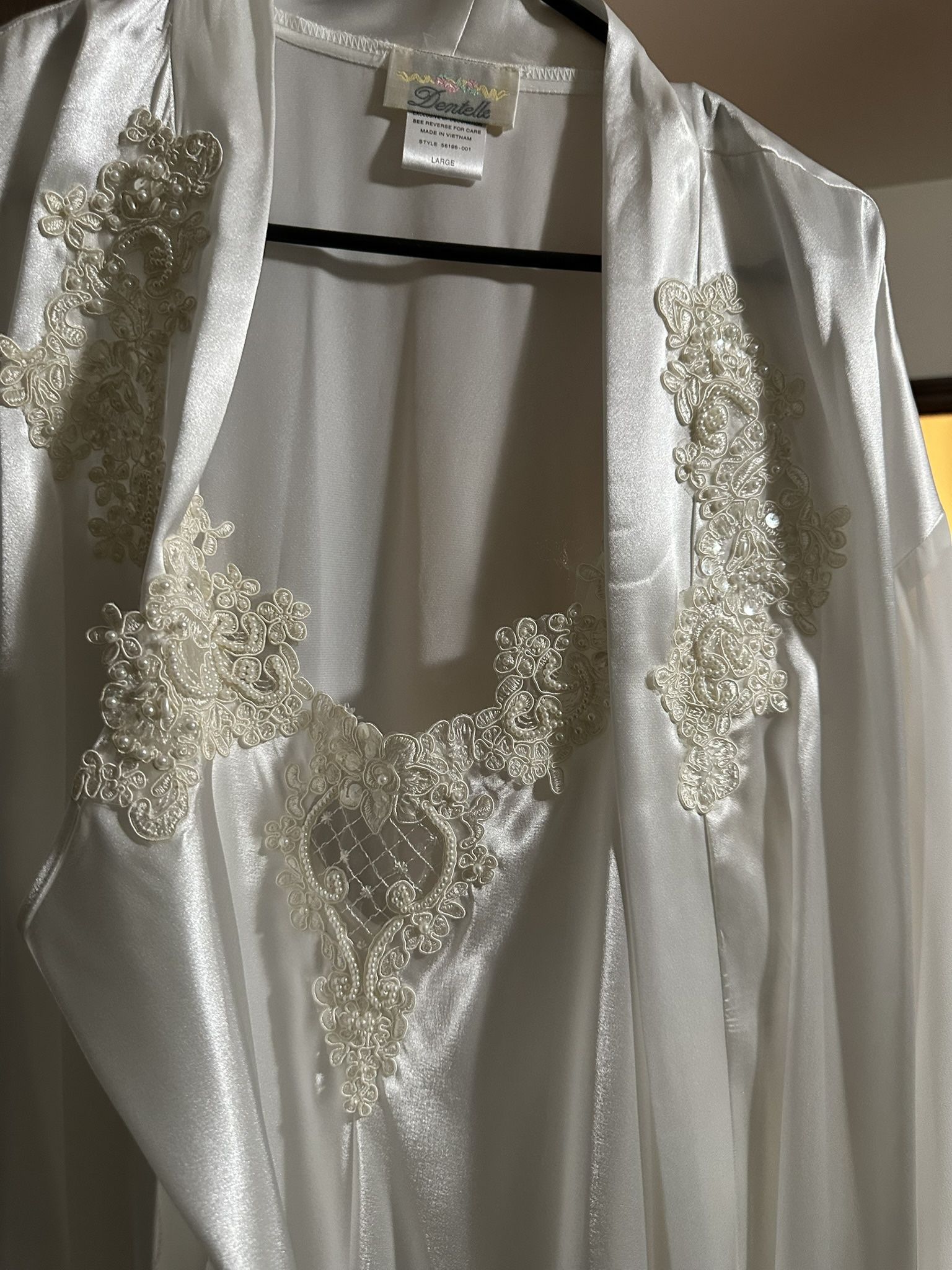2 Piece Beaded Lace Lingerie