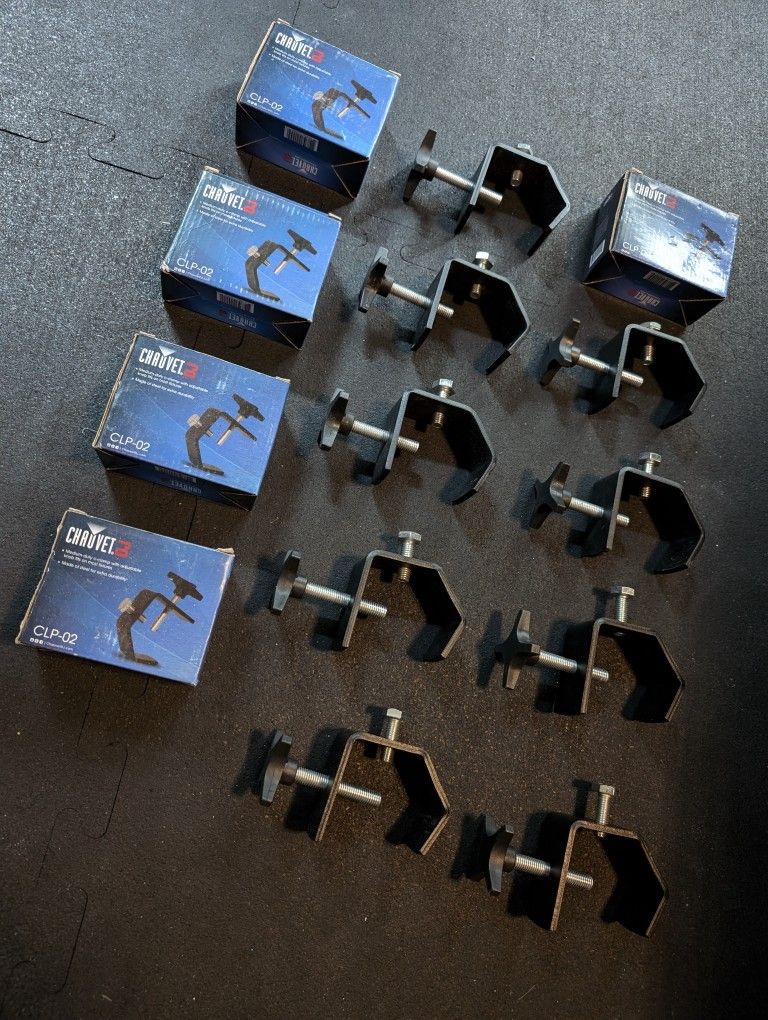 Chauvet Lighting Clamps and Safety Loops