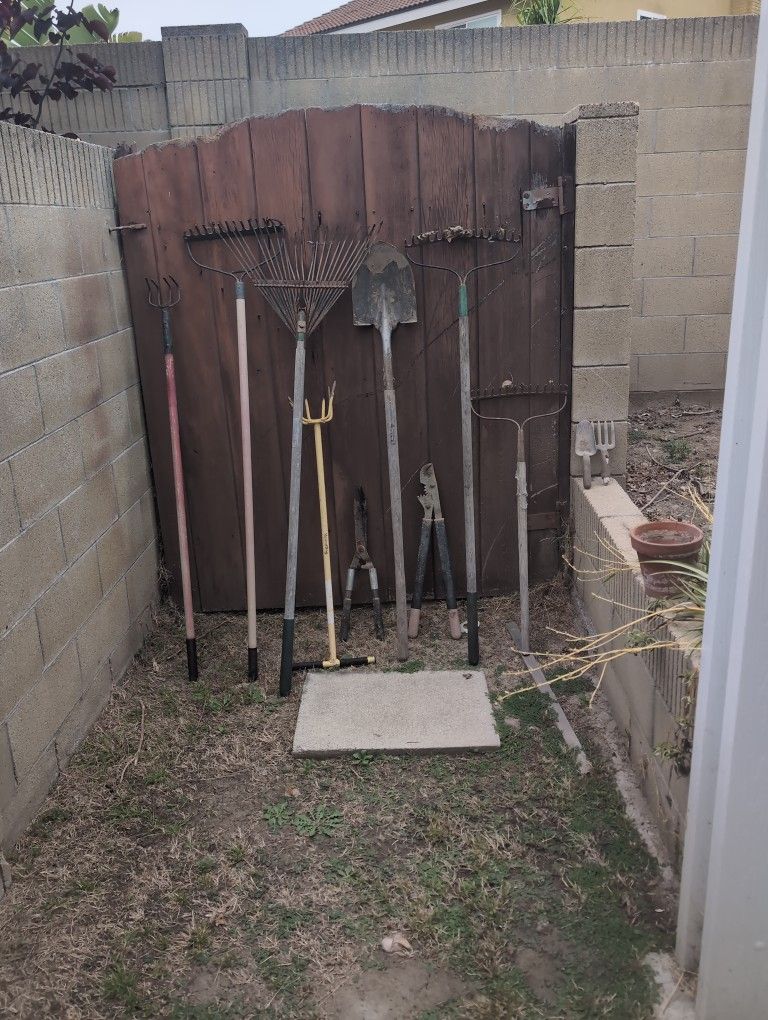 Assorted Gardening Tools