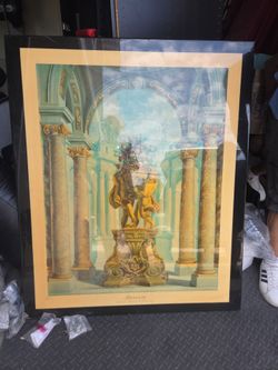 Large Classic Roman Angel Frame