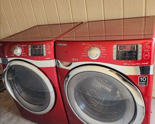 Samsung washer with free matching Samsung gas dryer