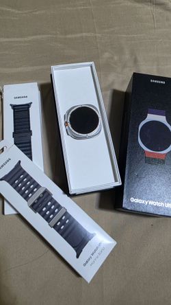 Samsung Galaxy Watch Ultra with Extra Bands
