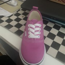 Toddler Pink  Vans 