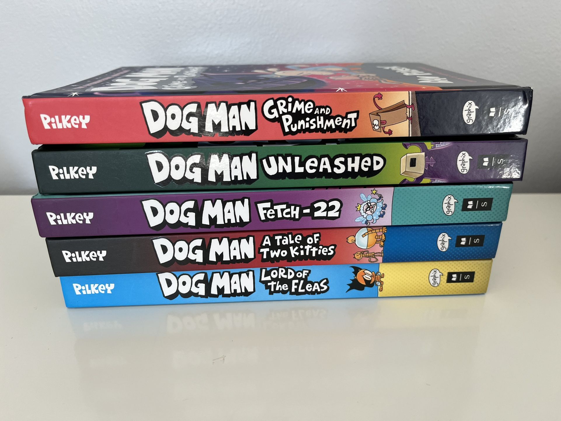 New Dog Man Books (5) 
