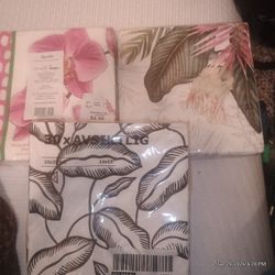 Brand New Set Of (3) Different Napkins