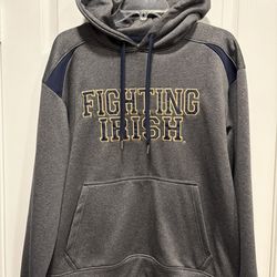 Fighting Irish College Sweatshirt Hoodie Size Small - clothes Spirit wear