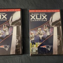 NEW ENGLAND PATRIOTS SUPERBOWL XLIX CHAMPIONS DVD