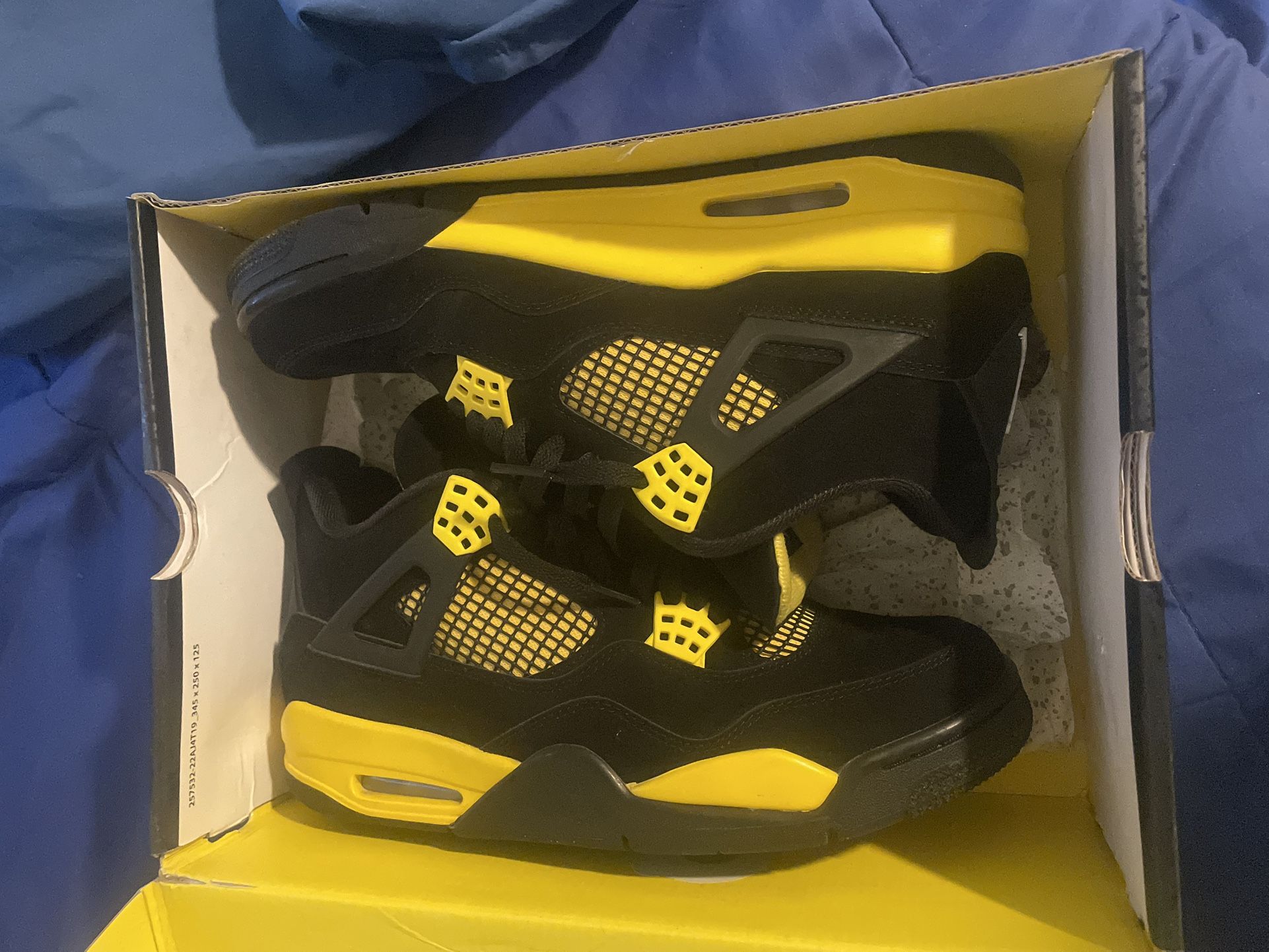 Jordan 4 Yellow Thunder Size 11