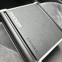 KICKER - CX 800W Class D Digital Mono Amplifier