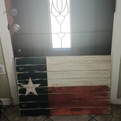 Canvas Texas Flag