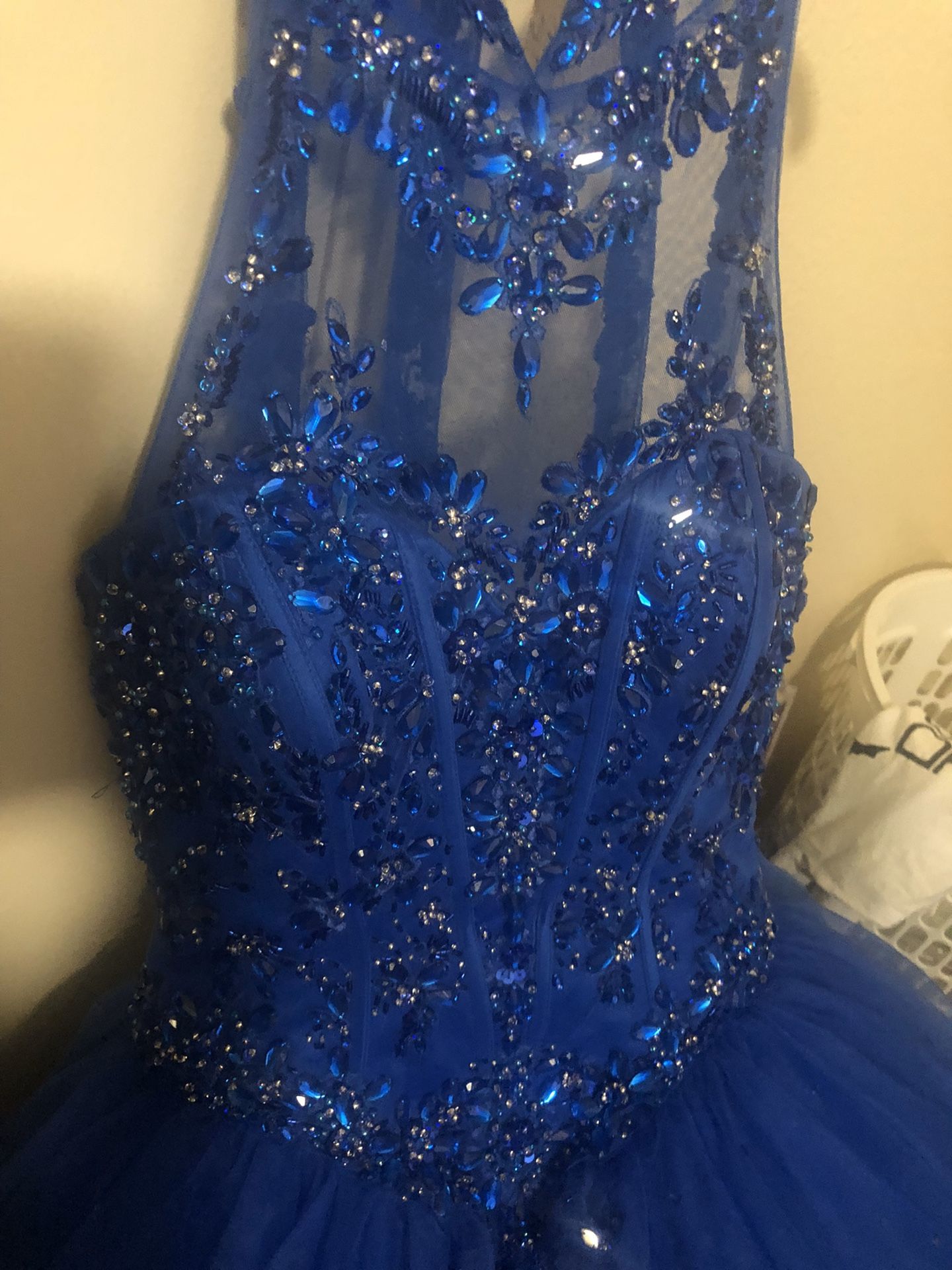 Quinceanera Dress (Royal Blue)