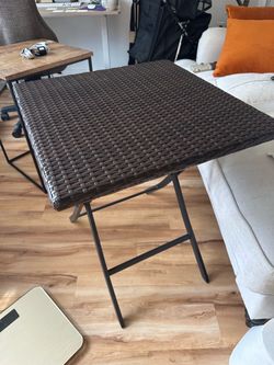 Small folding table