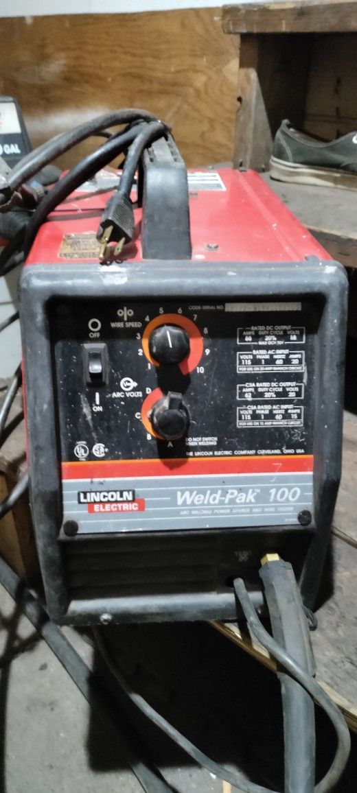 Lincoln Wirefeed Welder