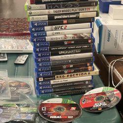 Assortment of Video Games