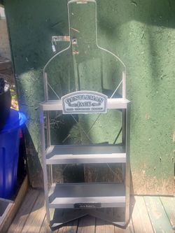 Gentlemen Jack Daniel's metal display rack shelf