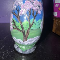 Handpainted Vase