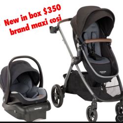 New in box The Maxi-Cosi Siena Modular Travel System, $350 Firm no lower Cash only East Palmdale  off 47th &R8 Address will be provide when ready to c