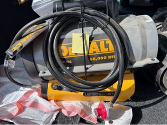 DeWalt 20v Max Lithium Ion 68,000 BTU Forced Air Propane Heater