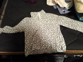 Leopard Print Long Sleeve Top