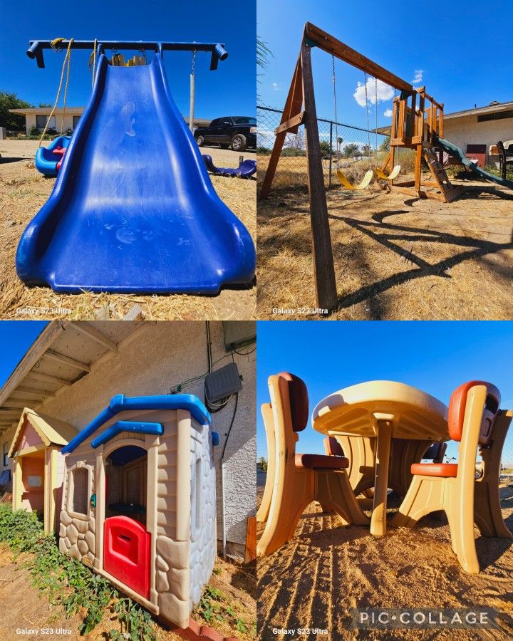 Play Grounds & Play Houses & Kids Table Set