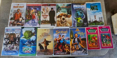 ***(Lot of 13) VHS Movies (Various Titles)***