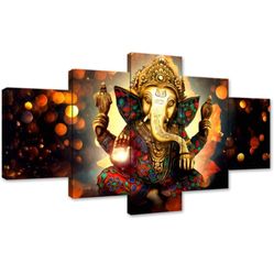 New 5 Piece Canvas Wall Decor