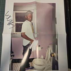 Lucas Vercetti SIGNED Golf Wang 2011 Poster Tyler The Creator SUPREME OG