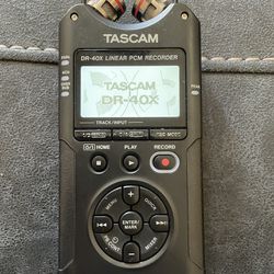 TASCAM DR-40X 4-Channel Portable Digital Recorder Tested 