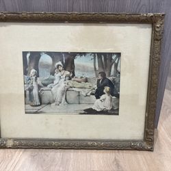 Maude Goodman-And Lived Happily Ever After Lithograph L Hildesheimer 46x31cm