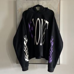 Vlone X Palm Angels Cropped Hoodie