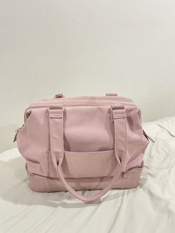 Beis Mini Weekender Atlas Pink Bag
