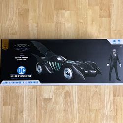 Mcfarlane DC Multiverse Batman Batmobile Alfred