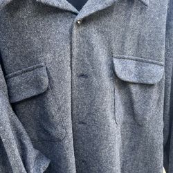 Pendleton Long Sleeve (Blue/Gray) 5XL